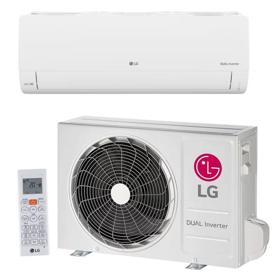 Ar-Condicionado Split LG Dual Inverter Voice S3-Q12JA31KFrio 12.000 BTUs - 220V