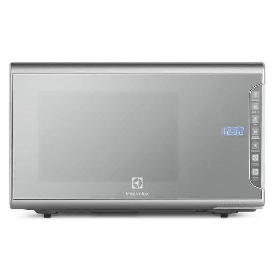 Forno de Micro-ondas Electrolux MI41S Inox Espelhado com Painel Integrado e Função Tira Odor - 31 litros