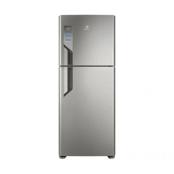 Geladeira Electrolux TF55S Frost Free Inox com Prateleira Reversível Platinum - 431 litros