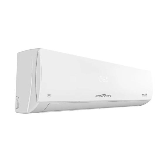 Ar-Condicionado Split Britânia BAC12000IQFM15 Eco Inverter 12.000 BTUs R-32 Quente/Frio 220V   Branco