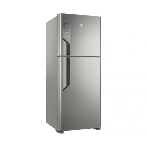 Geladeira Electrolux TF55S Frost Free Inox com Prateleira Reversível Platinum - 431 litros