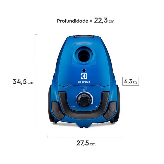 Aspirador de Pó Vertical Wap 3 em 1 High Speed Max 1350W - Azul/Cinza