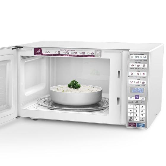 Micro-ondas Electrolux MEO44 com Função Tira Odor Branco - 34L