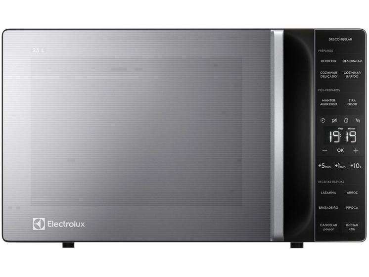 Forno de Micro-ondas Electrolux Efficient ME23S com Função Manter Aquecido Prata - 23L