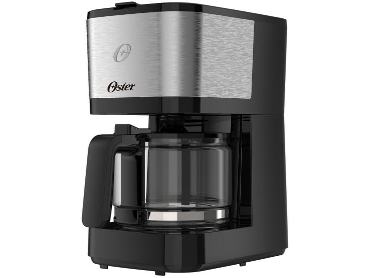 Cafeteira Elétrica Oster OCAF300 19 Xícaras - Preta/Inox