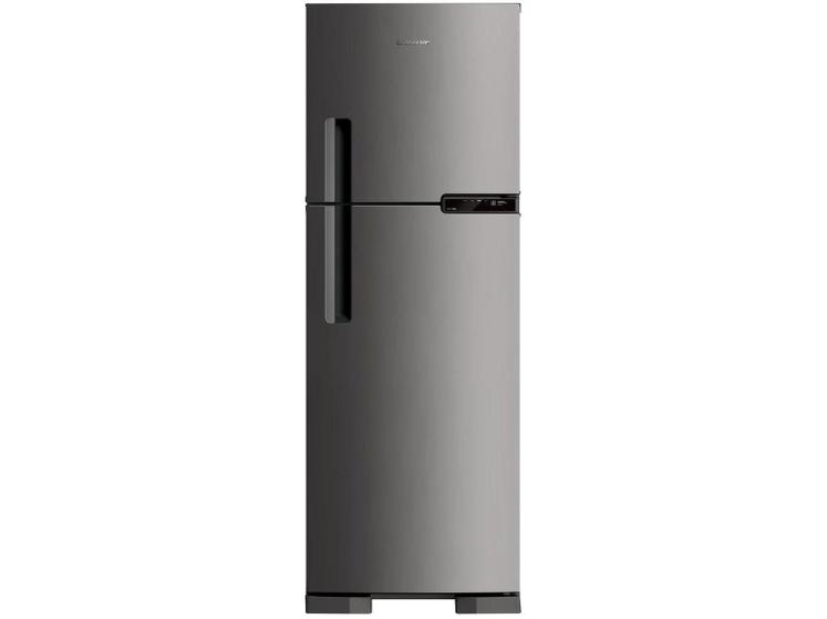 Geladeira Brastemp BRM44HK Frost Free Duplex com Compartimento Extrafrio e Fresh Zone Inox - 375L